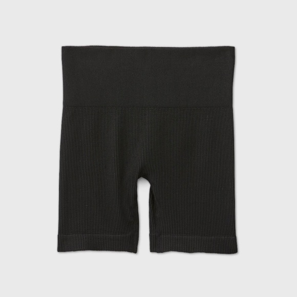 Colsie Seamless Ribbed Biker Shorts 